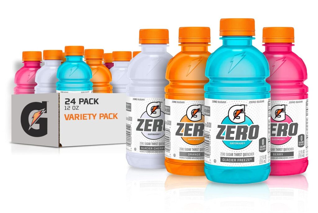 does gatorade zero have electrolytes