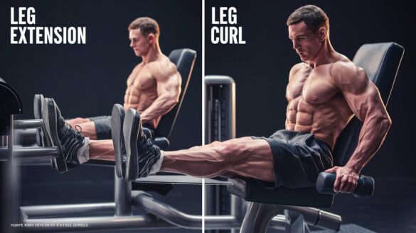 Leg Extension vs Leg Curl