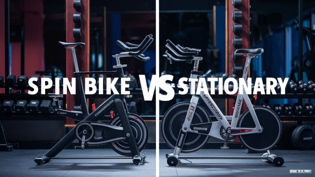 spin bike vs stationary bike