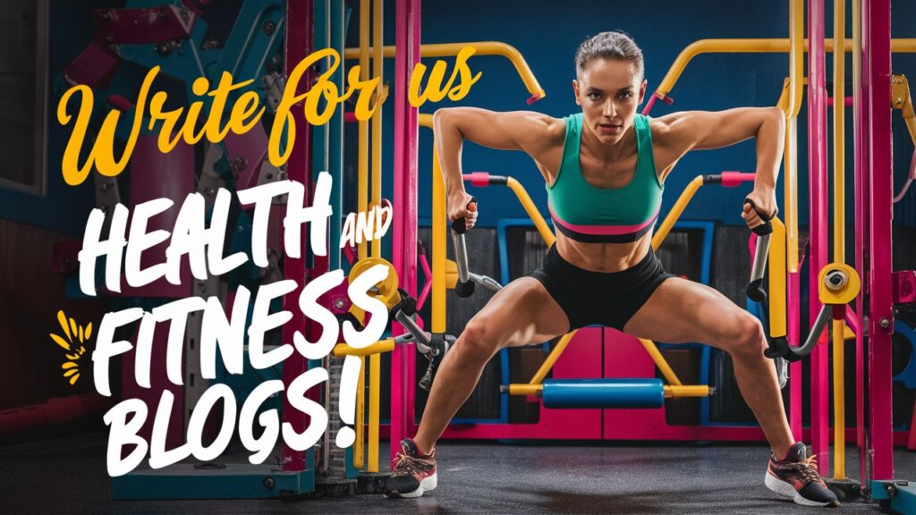 Write For Us Health and Fitness Blogs!