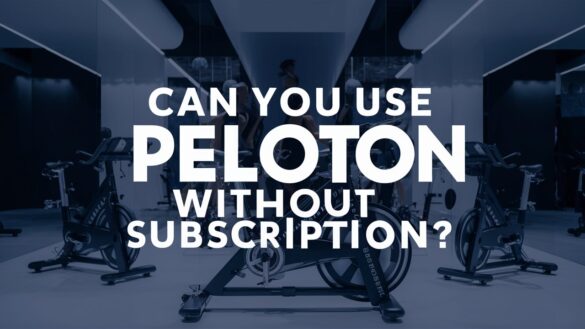 can you use peloton without subscription