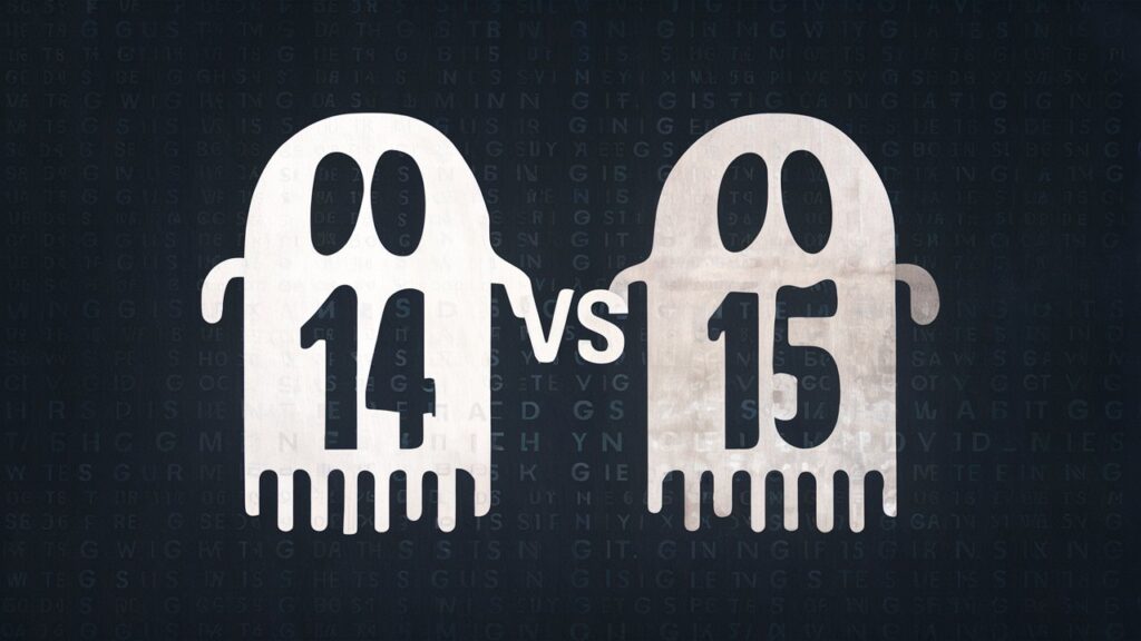 ghost 14 vs ghost 15