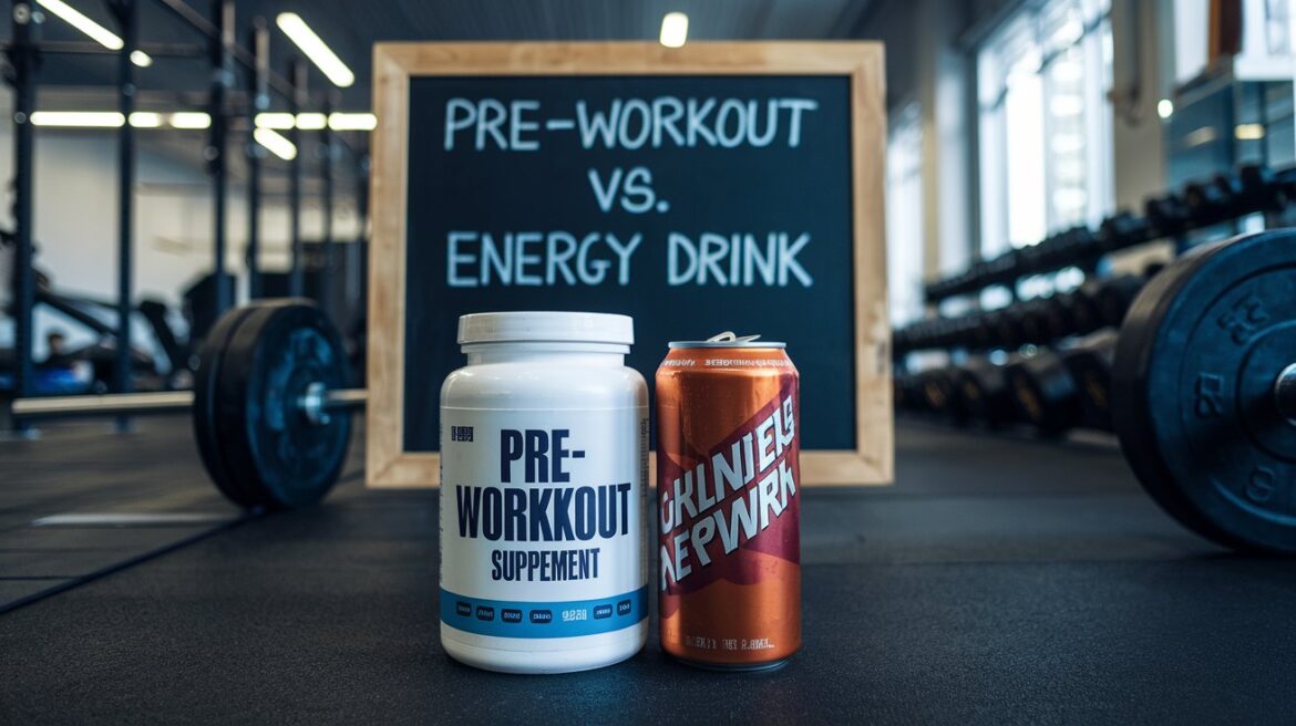 Pre workout Supplement vs Energy drink