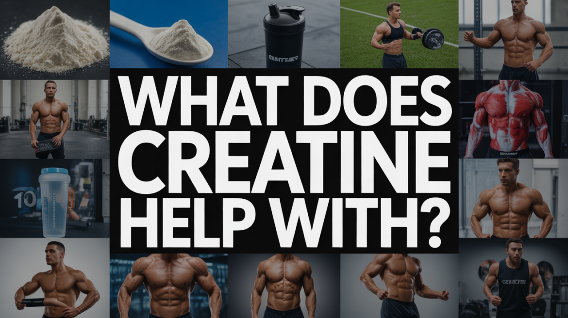 What does creatine help with?
