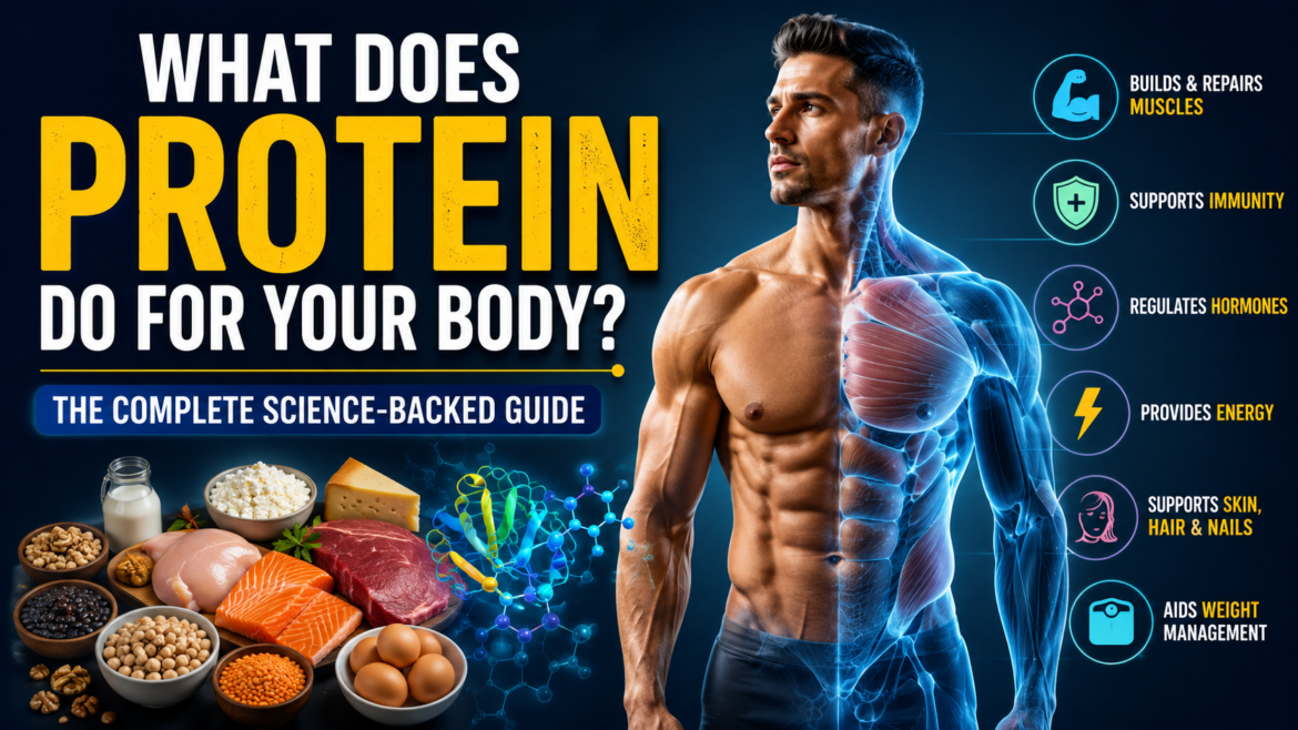 what does protein do for your body